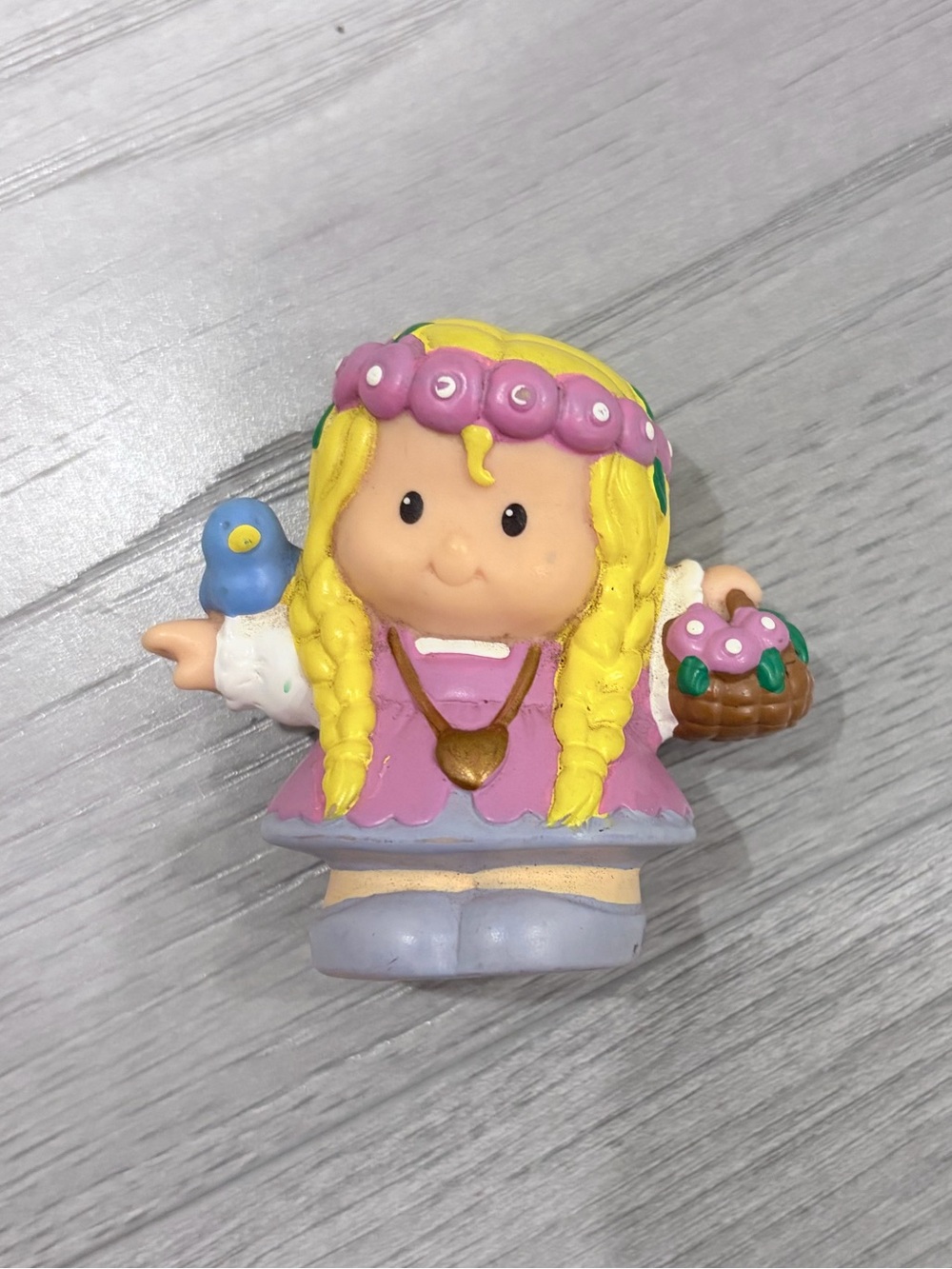 Little People Maiden Girl Figurine